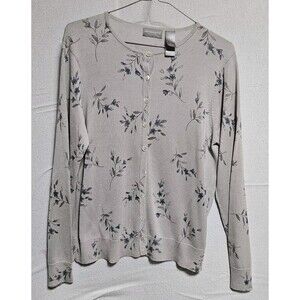 Vintage Liz Claiborne Collection  Floral Silk cardigan, Size‎ L, Feminine Demure